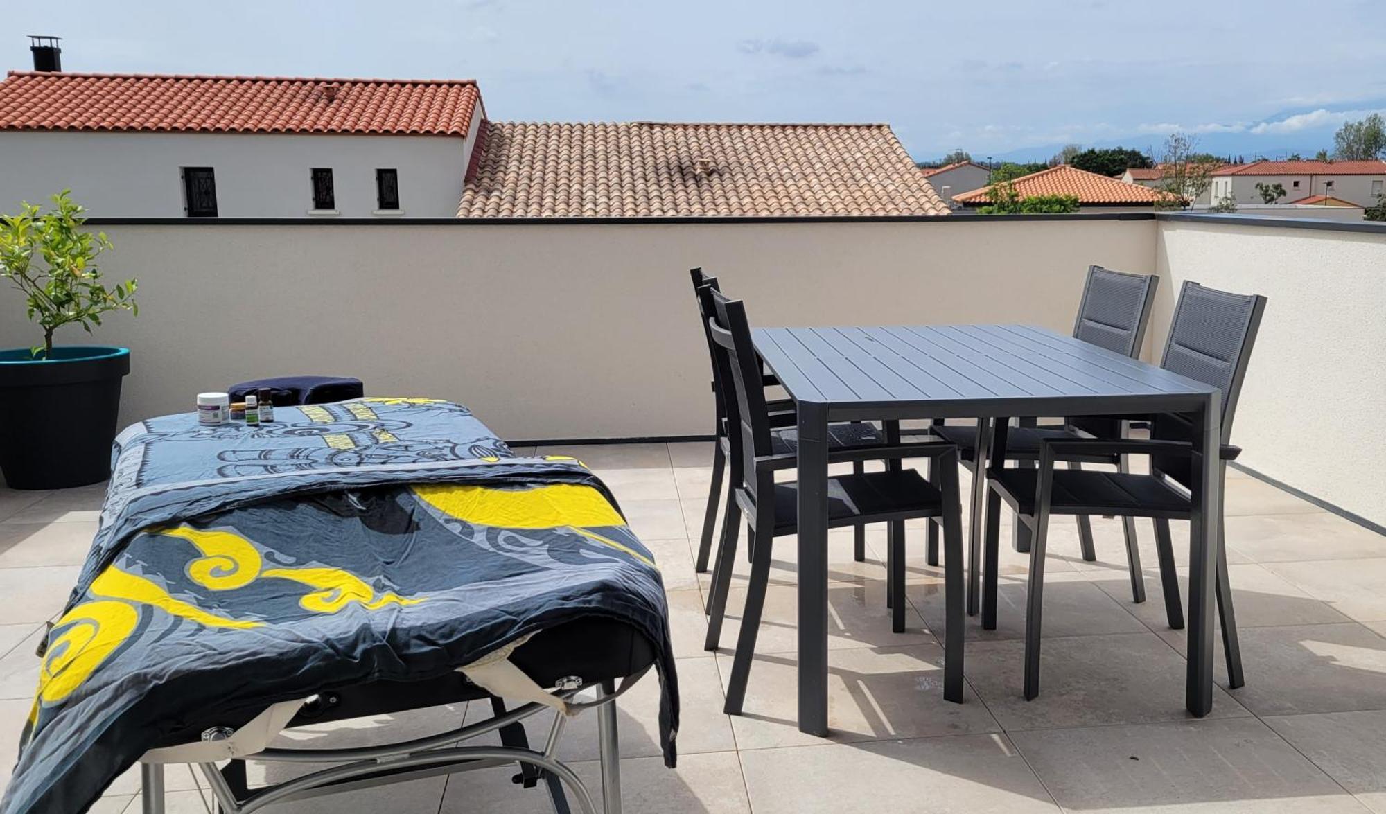 Studio Vue Montagne Rivesaltes Exterior photo