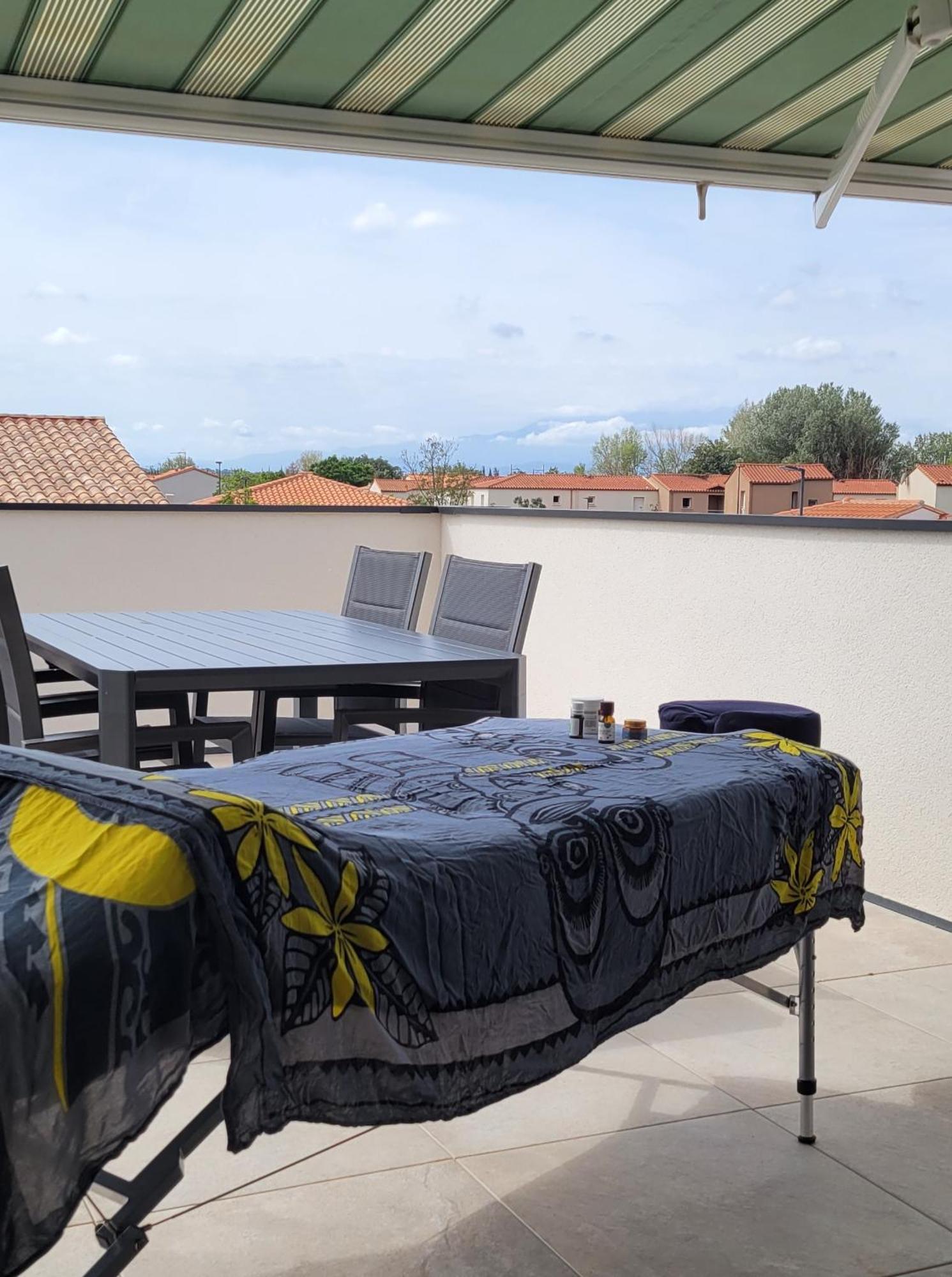 Studio Vue Montagne Rivesaltes Exterior photo